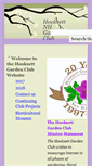 Mobile Screenshot of hooksettnhgardenclub.org