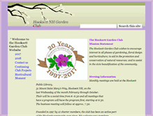 Tablet Screenshot of hooksettnhgardenclub.org